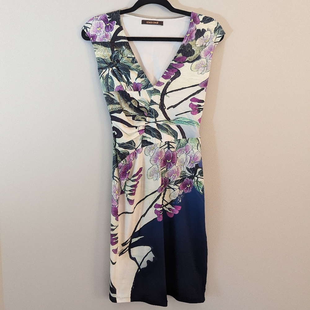 Roberto Cavalli Floral Dress